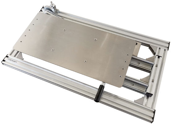 520mm*250mm*100mm Meja geser untuk pengkodean disesuaikan dengan printer bracket