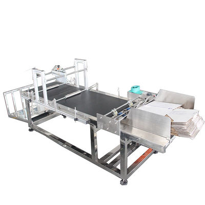 180W Double Friction Carton Feeder Machine Dengan Penerima Sederhana