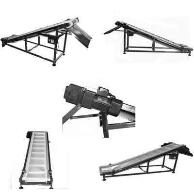 400W Slant Coding Conveyor Untuk TIJ Printer Laser Machine