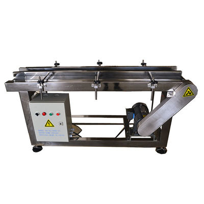 1500mm Botol plastik Printer pengkodean Conveyor dengan meja kerja