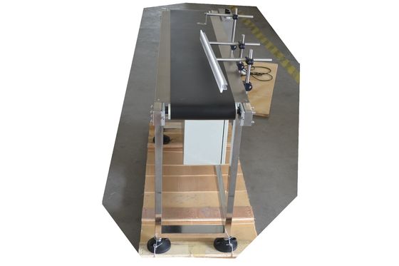 1500mm Stepper Motor Coding Conveyor Untuk Laser Dan Mesin Printer Inkjet
