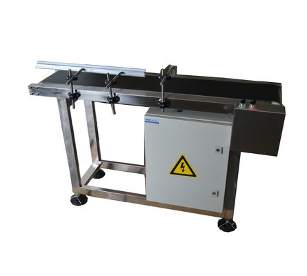 1500mm Stepper Motor Coding Conveyor Untuk Laser Dan Mesin Printer Inkjet
