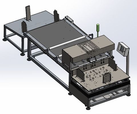Stainless Steel Vacuum Suction Plastic Bag Feeder Dengan Penerima