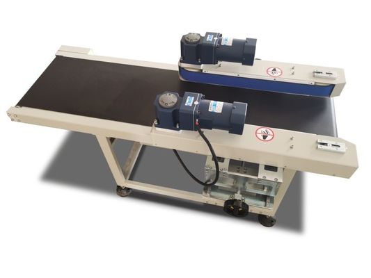 25m/Min Double Motor Clamping Inkjet Printer Conveyor Untuk Karton
