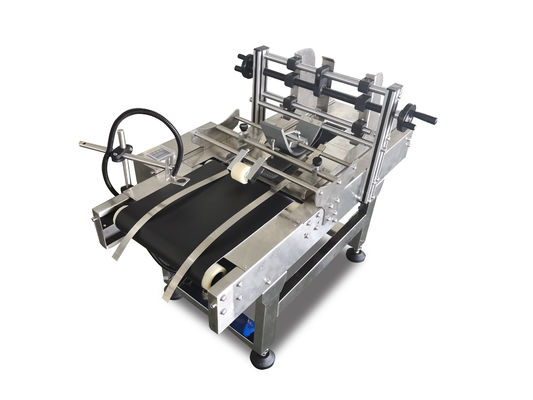 Baja tahan karat 800mm panjang gesekan kantong feeder dengan sensor counter