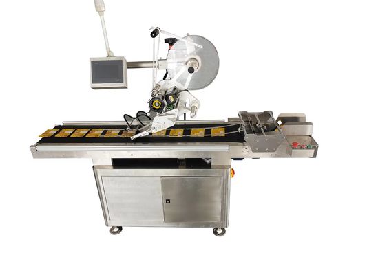 Mesin Pelabelan Permukaan Datar Kontrol Cerdas Dengan Sistem Feeder Otomatis