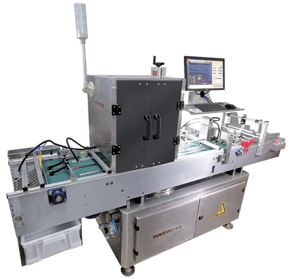 Flip Plate Rejection Code Printing Visual Inspection Machine Dengan Penghitungan Batch