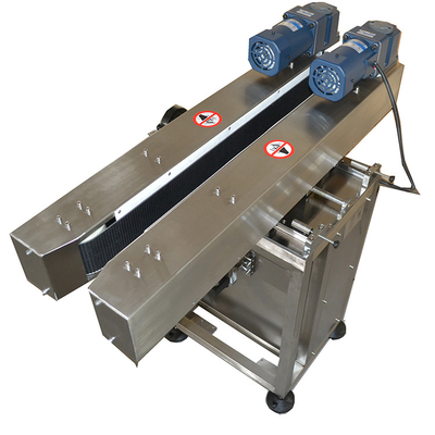 Auto Clamping Menghilangkan Getaran Bagian Bawah Coding Conveyor Dengan Inkjet Printer