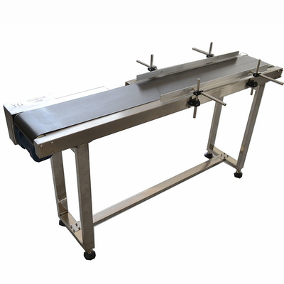 Single Adjustable Baffle Inkjet Printer Conveyor Dengan Kecepatan Stabil