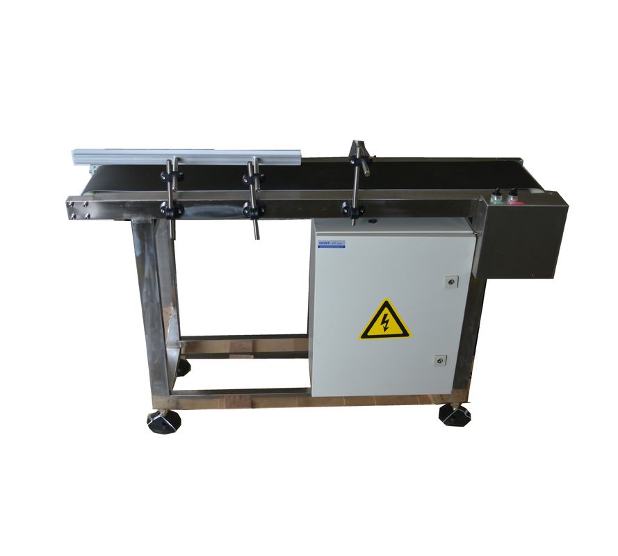1500mm Stepper Motor Coding Conveyor Untuk Laser Dan Mesin Printer Inkjet